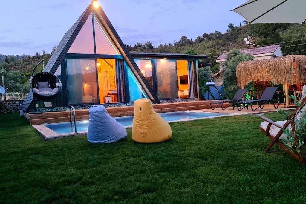 Villa Zeytin Havuzlu Jakuzili Fethiye Eksteriør bilde